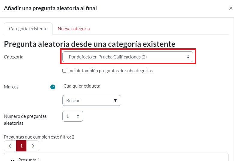 Una pregunta aleatoria