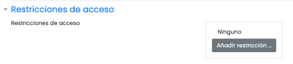 restricciones